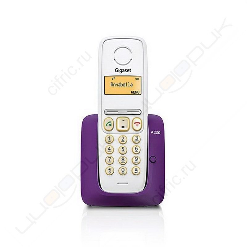 Siemens Gigaset A230  Purple