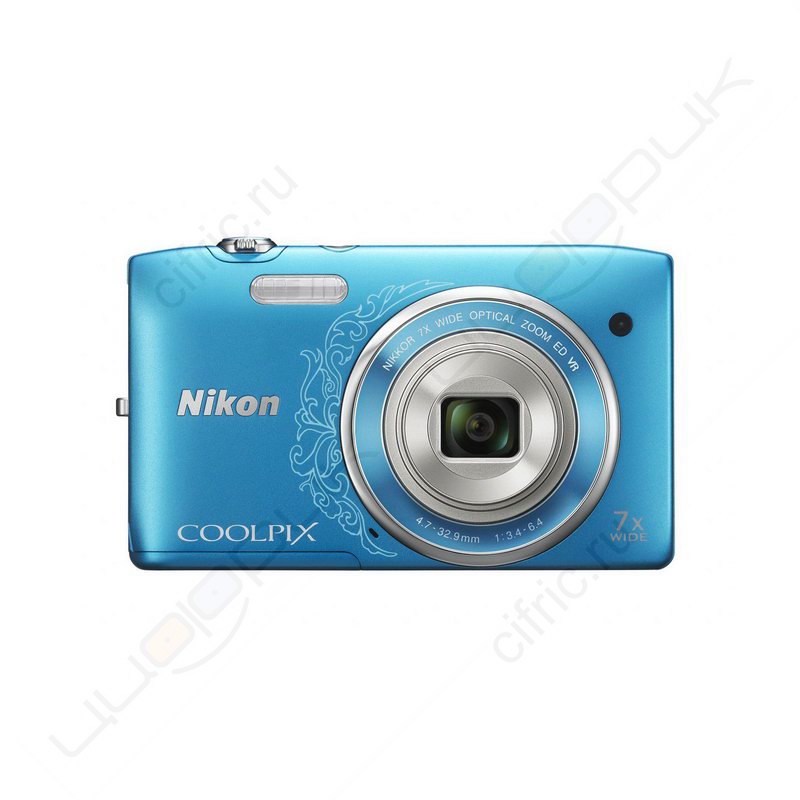 Nikon Coolpix S3500 BL - Цифровые фотоаппараты