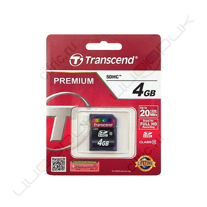 Transcend TS4GSDHC10 4GB