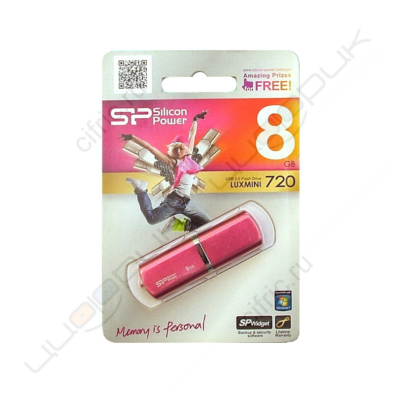 Silicon power LuxMini 720 8GB Peach