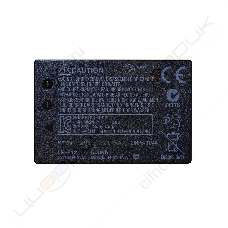 Аккумулятор Canon LP-E12