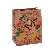 Подарочный пакет "Бабочки в цветах+"