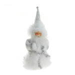 Ёлочная игрушка "Белый Дед Мороз"