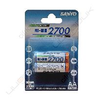 Аккумулятор Sanyo AA Ni-MH 2700mAh